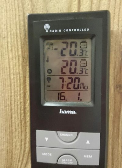 16/01 -20,3° C